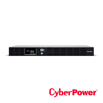 CyberPower No Break UPS Rack 1U OR500LCDRM1UA 500VA/300W, 4 Contactos con Respaldo