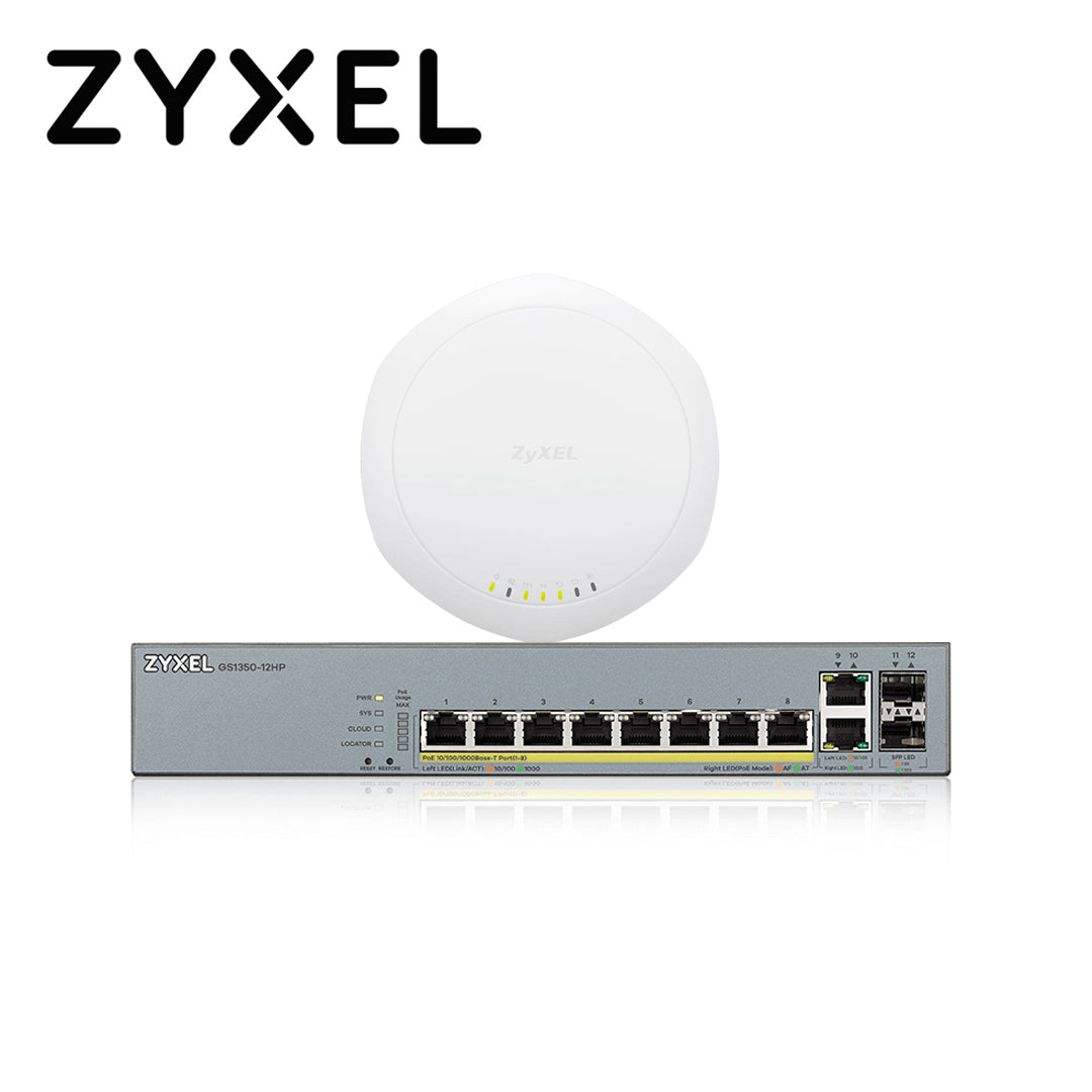 Zyxel Kit WiFi Mesh Pro, Cubre 6+ Habitaciones, 3 NWA1123-ACPRO, PoE