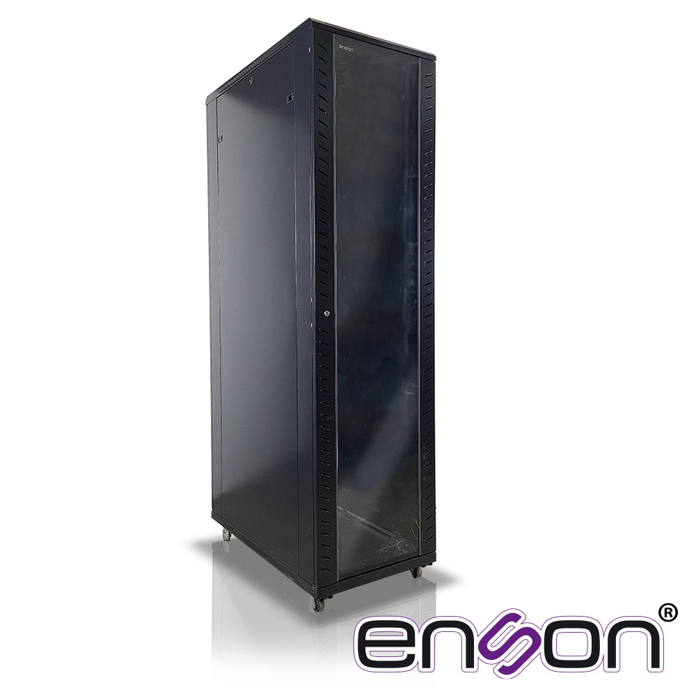 Enson Gabinete De Piso ENS-RKGB45U4 600X1000X2105Mm, Puerta Cristal Con Cerradura
