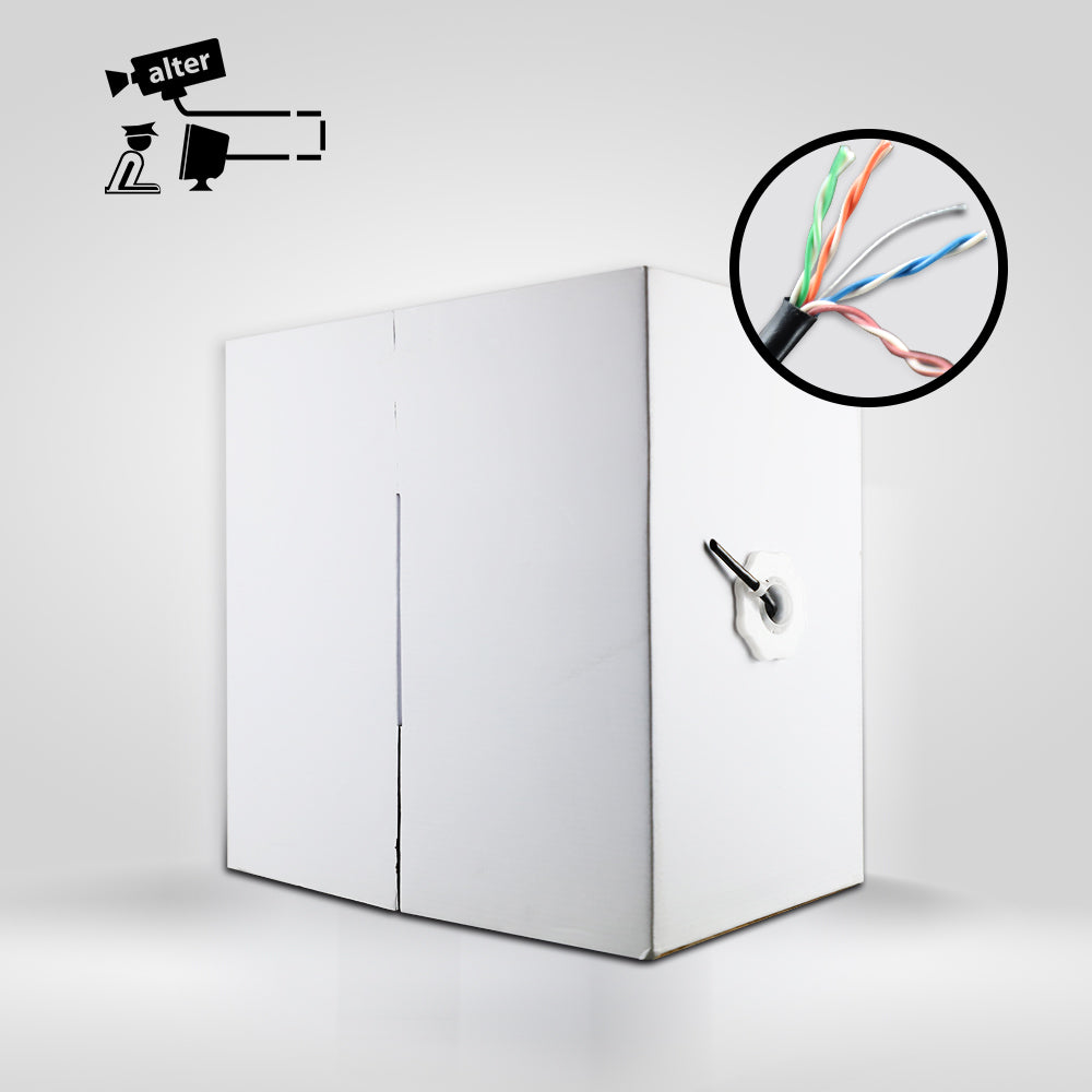 ALTER Cable UTP Cat5e Maxicable 305 Mts, Recubrimiento CCA, PVC