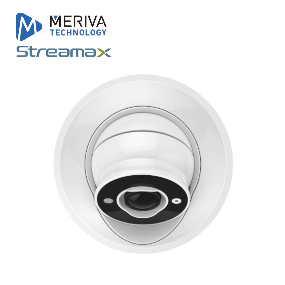 Meriva Technology Cámara Mini Domo MCA39A 2 MP 1080P, IR 5-10 Mts, Conector DIN 4 Pines