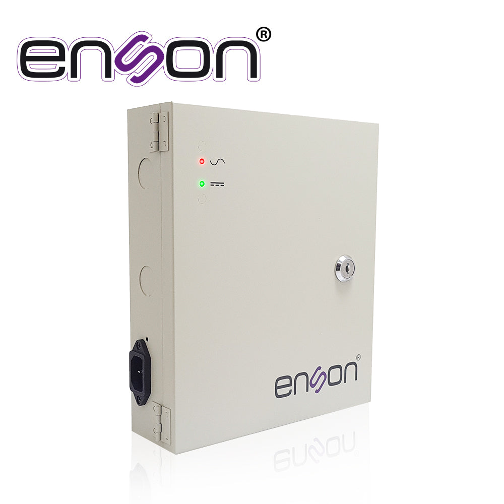 Enson Fuente de Poder PSB-1209 12VDC 10A, 9 Canales 1.1A Cada Uno