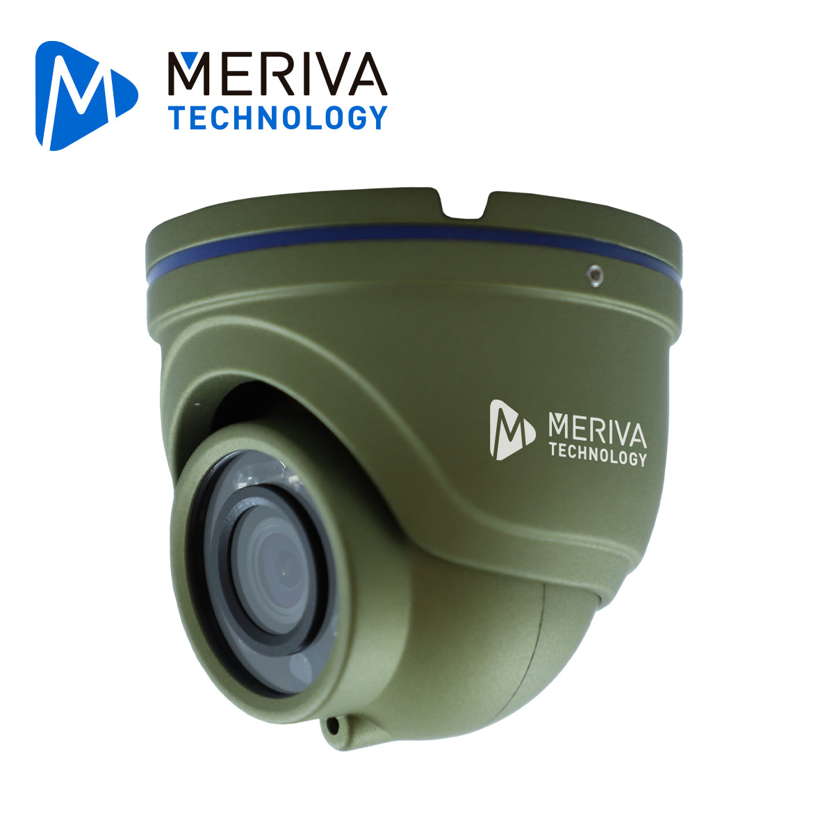 Meriva Technology Cámara Domo AHD MC320HD, 2MP, 5M IR, IP54, Conector DIN 4 Pines