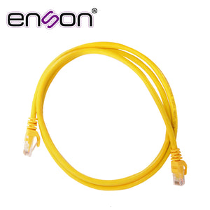 Enson P6012Y cable de red Amarillo 1,2 m Cat6 U/UTP (UTP)