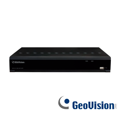 Geovision XVR UA-XVL1610, 16 Canales Análogos, Soporta 5 MP IP, P2P con App GV-Eye