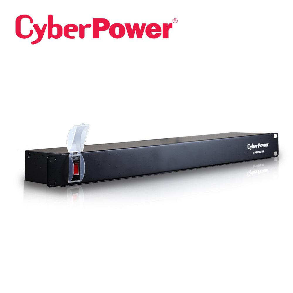 CyberPower PDU CPS-1215RM, 10 Contactos NEMA 5-15R, 15 Amp, 120 VCA