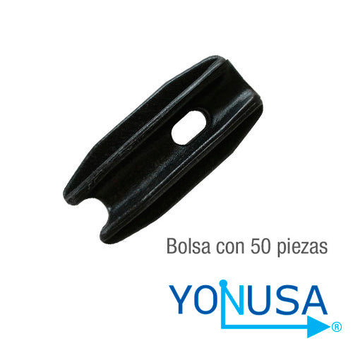 Yonusa Aislador De Esquina Premium AIS02, 50 Piezas, Para Cercas Electrificadas