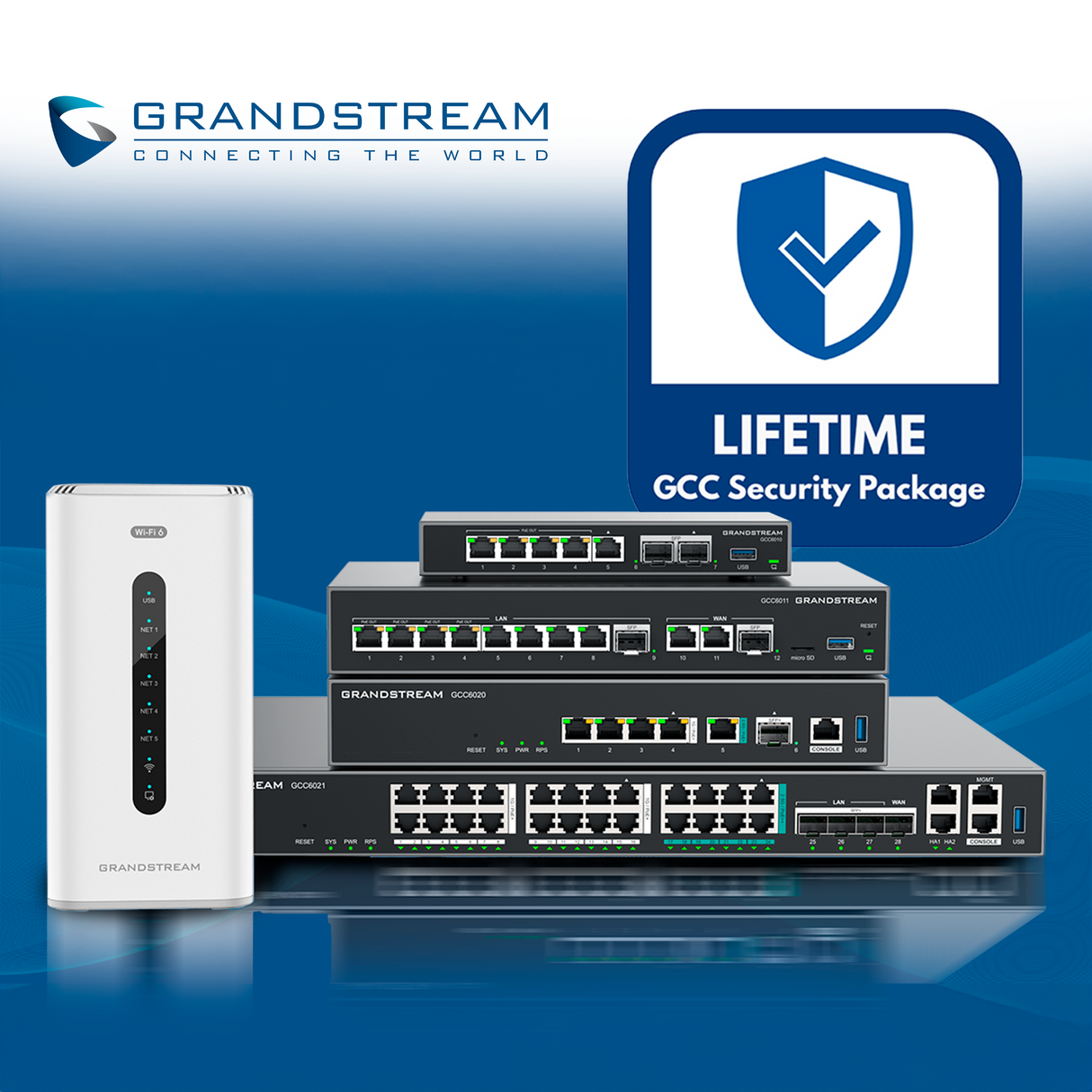 Grandstream Licencia de Actualización Firewall GCC-FW-LIFE-LICENSE, Protección Anti-Malware, IDS/IPS, Seguridad Web Avanzada