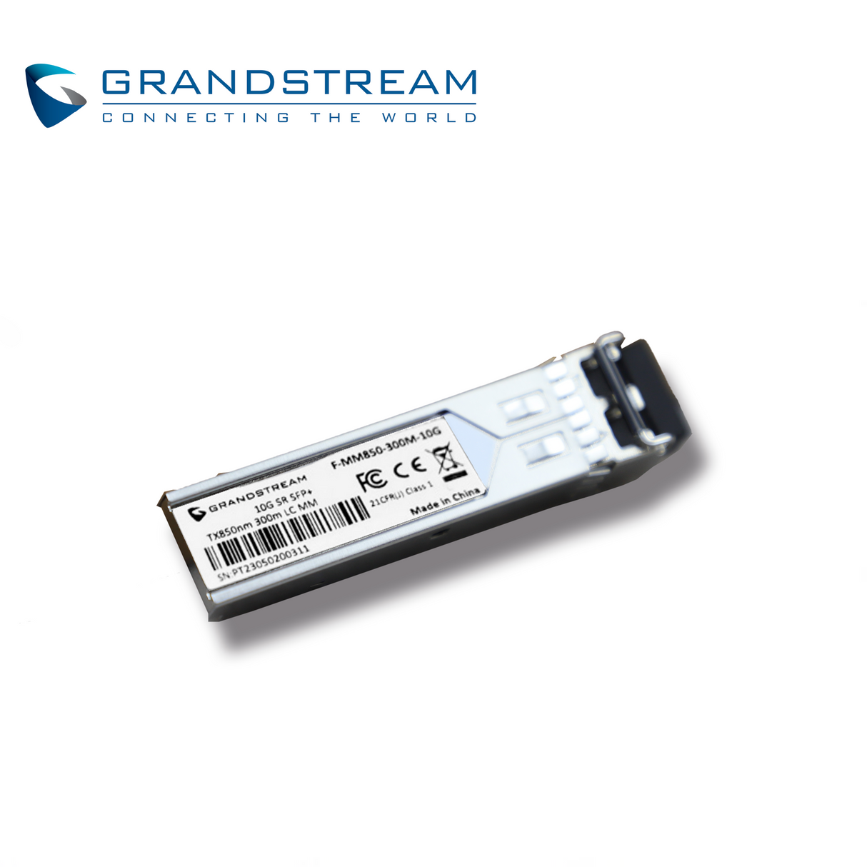 Grandstream Transceptor de Fibra Óptica F-MM850-300M-10G, 10Gbps, LC Duplex, 850nm, 300m