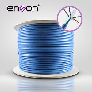 Enson 12264L305 cable de red Azul 305 m Cat6 U/UTP (UTP)