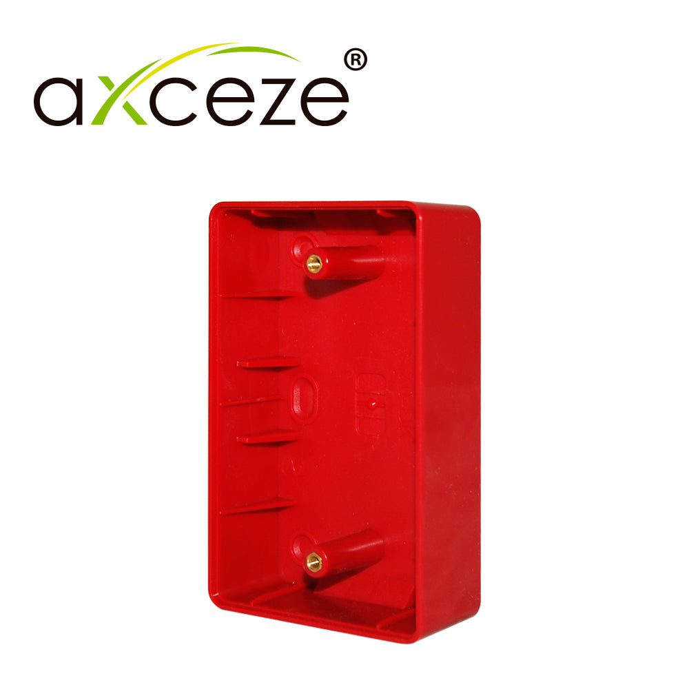 AXCEZE Caja Para Botón AX-PBOX, 115x70x30 mm, Montaje Superficial, Interior