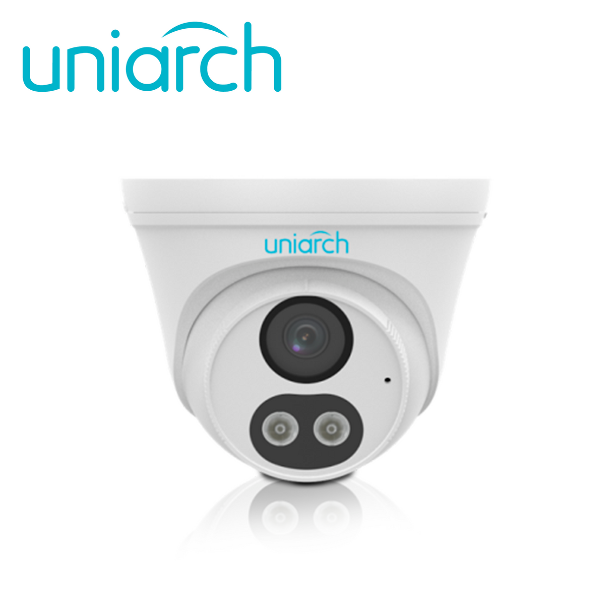 UNIARCH BY UNV Cámara IP Turret IPC-T132-AF28-DL-ECO, 2MP, IR30M, PoE, IP67
