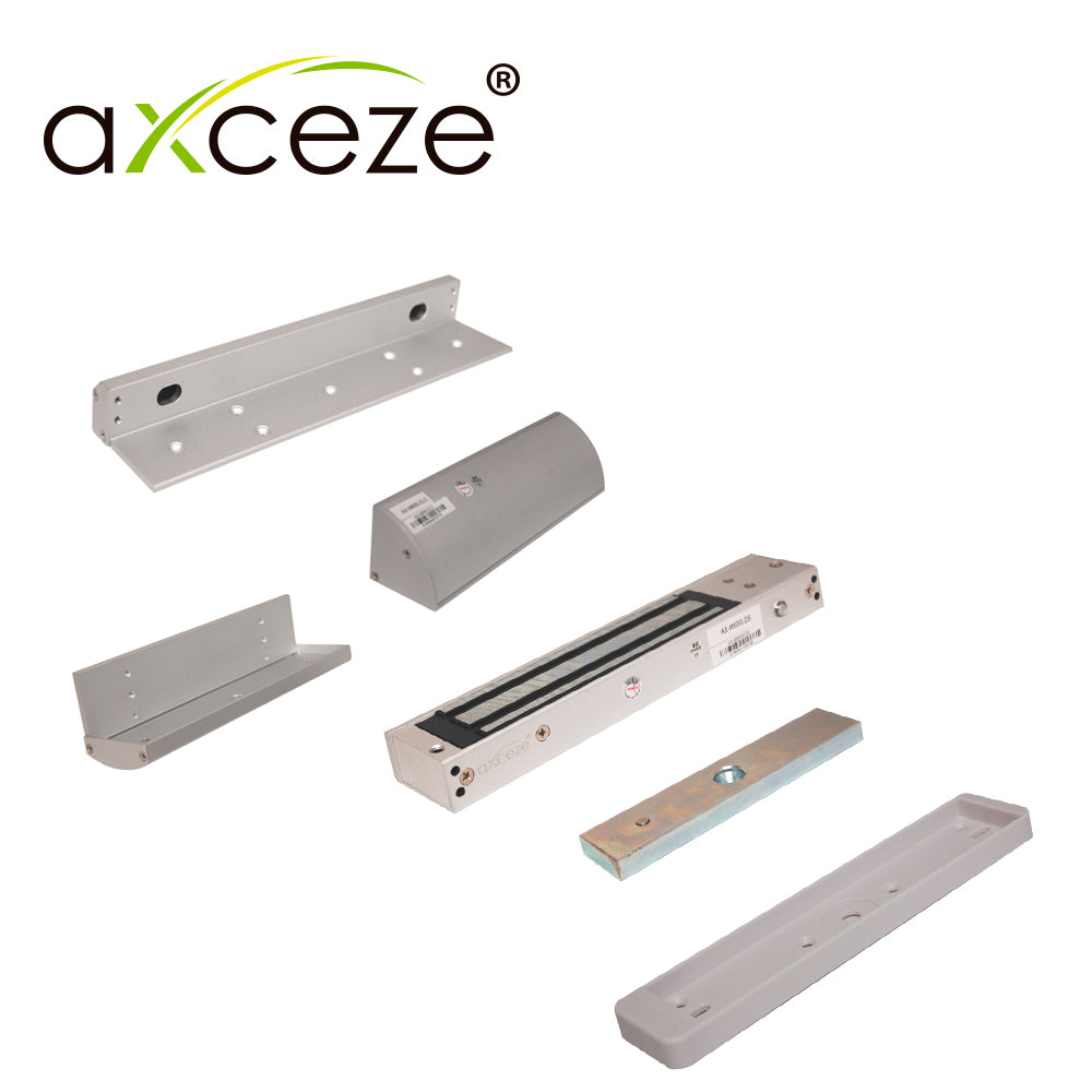 AXCEZE MZLC620 KIT Chapa Magnética, 1x Bracket ZLC, Sensor Magnético