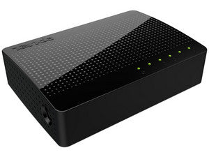 Switch Tenda de 5 Puertos Gigabit Ethernet, 10/100/1000 Mbps, Montaje en Rack