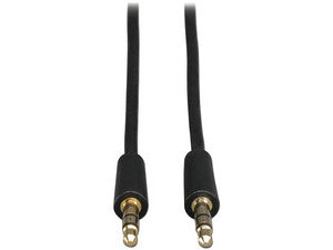 Cable de audio mini estéreo de 3.5 mm (M/M), 7.62 m, alta calidad de transmisión