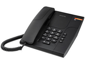 Teléfono Alámbrico Alcatel Temporis 180, Montaje Mural, Tecla secreto, Color Negro