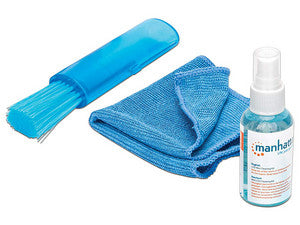 Kit de Limpieza LCD Manhattan con Paño de Microfibra, 200ml, Libre de Alcohol