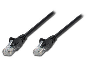 Cable Patch Intellinet Cat5e UTP, 7.6m, Color Negro, Conector RJ45