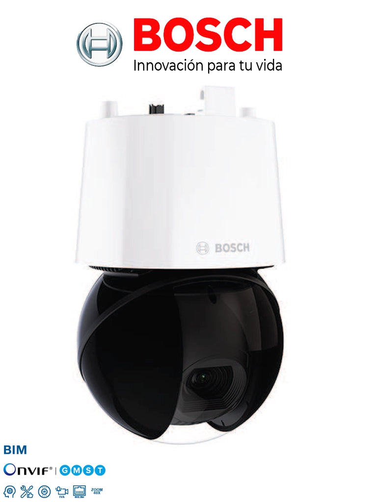 Cámara PTZ Bosch VNDP7602Z40L 2MP HDR 40x IP66 Colgante IR