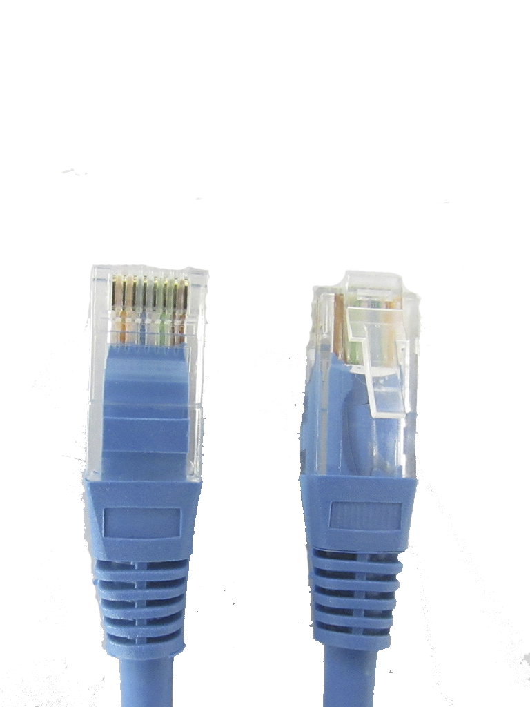 Cable Patch Cord UTP SAXXON P63UA 3m CAT 6 Azul - Alta velocidad de transmisión 10 Gbps