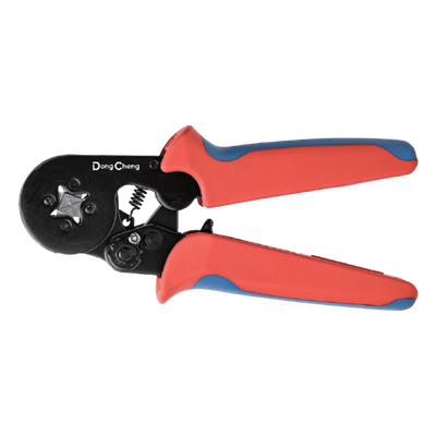 D156701 - Pinza de Crimpado / Trinquete 6" / Rango 26-8 AWG (0.25-10 mm²) / Acero al Carbono / Mordazas Hierro-Níquel / Mango PVC Antideslizante