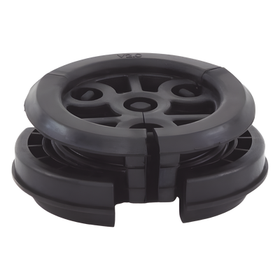 SEC-412 - Bota pasamuro / 4 orificios 1/2'' / IP66 / MIL-STD-810 / 4.00 in altura