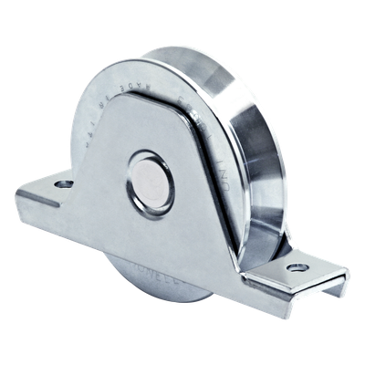 1151-4560-001 - 336V - Rueda de 14 cm / Capacidad Para Puertas de Hasta 420 kg / Canal Tipo "V"