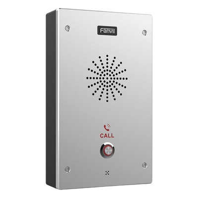 I16S - Intercomunicador IP / 2 Líneas SIP / PoE / IP65 / IK10 / Altavoz 3 W / 2 Relevadores 12V DC / Anti-Vandálico