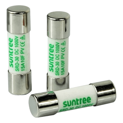 SRF30-32A - Fusible DC Solar / 1000 V / 32 A / 20 kA / Tamaño 10x38 mm / -5 °C a +40 °C