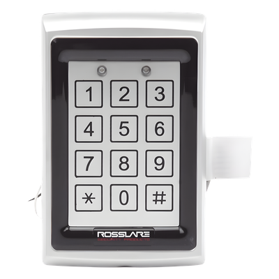 ACQ-44 - Teclado Antivandálico Autónomo / 500 Usuarios / IP65 / Lector Proximidad / Doble Salida con Monitoreo / Activación 01 a 99 s