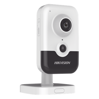 DS-2CD2443G2-I - Cámara Cubo IP / 4 Megapixel / Lente 2.8 mm / IR EXIR 10 m (32.8 ft) / Sensor PIR 8 m (26.2 ft) / WDR 120 dB / PoE / Audio Bidireccional