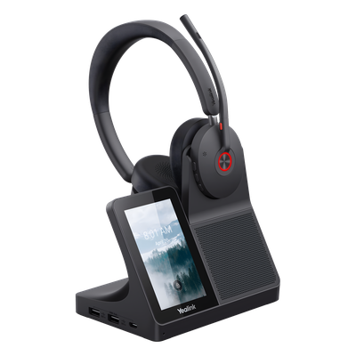 WH68-WORKSTATION - Estación de Trabajo Inalámbrica DECT / Pantalla Táctil 4" / Bluetooth 5.3 / ANC Híbrida / Alcance 185 m (606.9 ft) / Hub USB