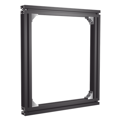 DS-DL114854W - Montaje de Pared para 1 Panel LED / Uso en Interior / AL6063 / 520 × 580 × 80 mm / 20.49 × 22.85 × 3.15 pies / 2.7 kg