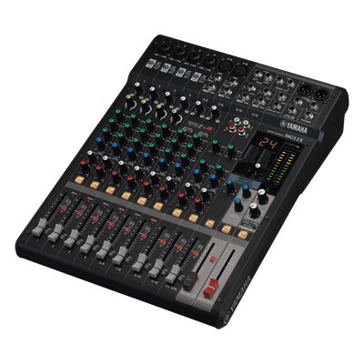 MG12XCV - Mezcladora de Audio / 12 Canales / 6 Entradas Micrófono-Línea / 2 Entradas Estéreo / Efectos SPX / Preamplificadores D-PRE / Phantom +48V