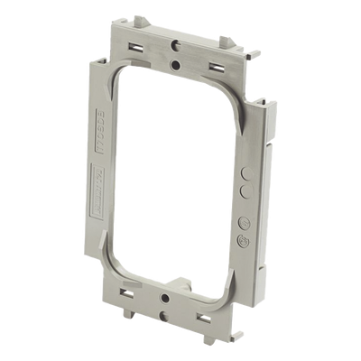 T70SDB-X - Adaptador Atornillable para Faceplate / PVC Gris / 2.75 in x 4 in / 0.33 ft / Montaje Atornillado