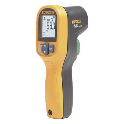FLUKE-59MAXESP - Termómetro Infrarrojo / Rango -30°C a 350°C (-22°F a 662°F) / Precisión ±2% / Relación D:P 10:1 / IP40 / Resistencia Caída 1 m (3.3 ft)