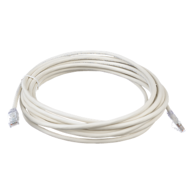 UTPSP20Y - Cable de Parcheo UTP Cat6 / 24 AWG / CM / 6.1 m (20 ft) / Color Blanco