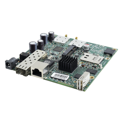 RB922UAGS-5HPACD - Router Inalámbrico / Wi-Fi 5 802.11ac / 867 Mbps / 1 Puerto Gigabit / SFP / CPU 720 MHz / MiniPCIe 3G/4G / RouterOS L4