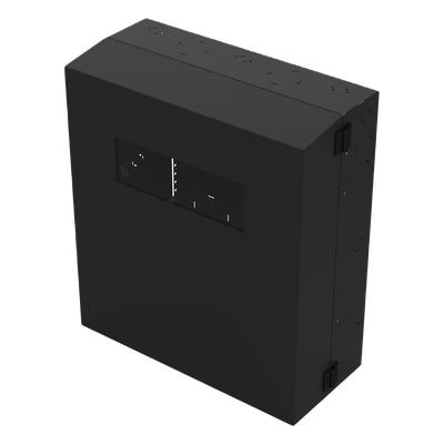 LP-GPH-06R2 - Gabinete de Pared / Rack Horizontal 6 UR + 2 UR / Acero / Ventanilla de Inspección / 701 x 792 x 320 mm / Gabinete Armado