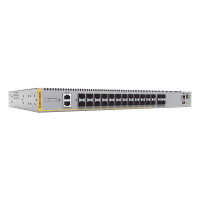AT-IE510-28GSX-80 - SWITCH STACKEABLE INDUSTRIAL ADMIN CAPA 3 D/24 PTOS 100/1000 SFP + 4 PTOS 10G SFP+