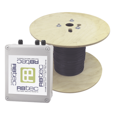 MIC1Z500V2 - Cable Sensor de Vibración para Perímetros / 1 Zona / 152 m (499 pies) / DSP / Muros y Rejas Metálicas