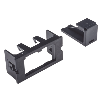 CHI2MBL-X - Adaptador de Módulos / 2 Puertos Mini-Com / Salida Plana / PVC / 47.75x18.28x23.87 mm / 1.88x0.72x0.94 pulg