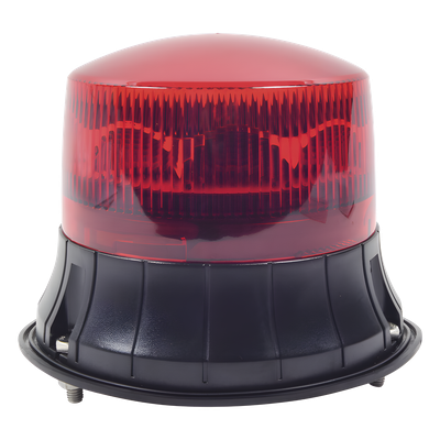 XP-1535-R - Burbuja LED giratoria / 9 LEDs / 12-30 VCC / IP65 / Montaje permanente / 1A máx.