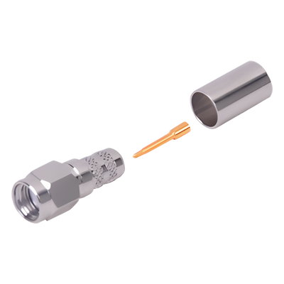 RSA-3000-X - Conector SMA Macho / Anillo Plegable / 50 Ω / 12.4 GHz / VSWR ≤1.3 / Cables RG-8/X y LMR-240