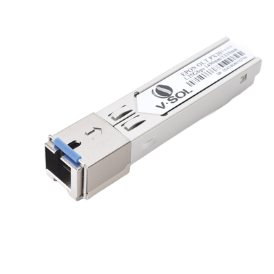 EPON-SFP-PX20-4+ - Módulo SFP EPON / PX20++++ / 1.25 Gbps Simétrico / Alcance 20 km (65,616 ft) / Potencia Óptica +9 a +13 dBm / SC/UPC / Longitud de Onda TX 1490nm RX 1310nm