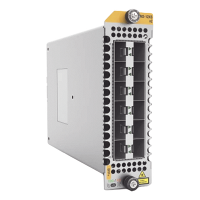 AT-XEM2-12XS-V2 - Módulo de expansión / 12 puertos SFP+ / 1G/10G / 120 Gbps switching / Compatible XEM2