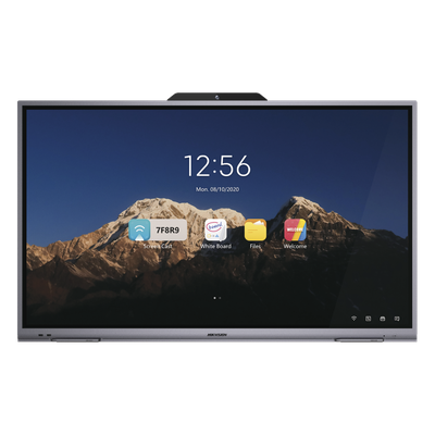 DS-D5B65RB/B - Pantalla Interactiva Touch de 65" Android 8.0 / Cámara Web 8 MP / Resolución 4K / Bocinas Integradas / Entradas HDMI y VGA / Incluye 2 Lápices para Escribir