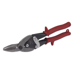 SYS303L - Tijera de Aviación / Corte Izquierdo / Acero Calibre 20 / Longitud 10" (25.4 cm) / Mango Ergonómico / Bloqueo de Seguridad