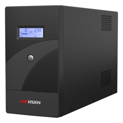 DS-UPS2000-R/X - UPS de 2000 VA / 1200 W / 6 Tomas NEMA 5-15R / Transferencia ≤10 ms / AVR / Pantalla LCD / 2 Baterías 12V 9Ah