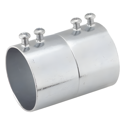 HUB-2028 - Cople para Pared Delgada / 2 in / Acero Galvanizado / Tornillo de Fijación / 83.10 mm (0.27 ft) Longitud